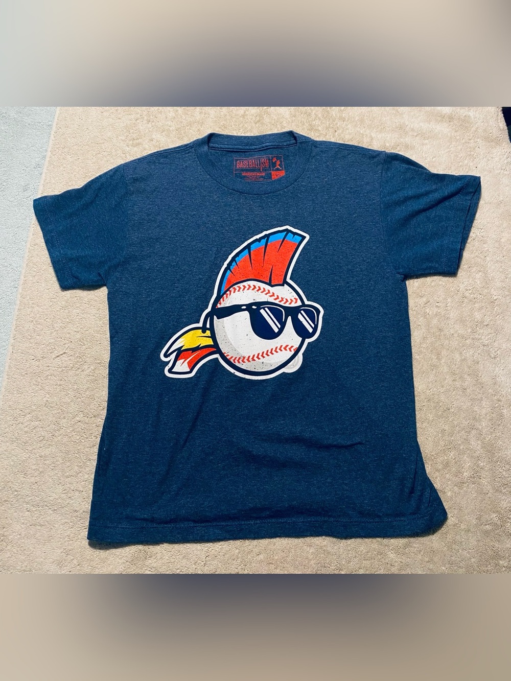 T-Shirt Baseballism Major League Wild Thing Baseball Boys youth small MLB